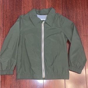 olive bomber toddler jacket